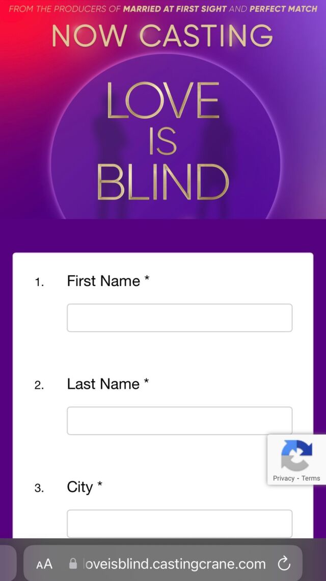 Apply for Netflix dating show 'Love is Blind' now casting in Denver